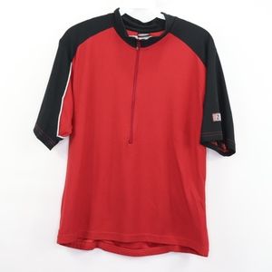 Zoic Mens Small Ellipse Half Zip Cycling Jersey